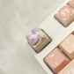 1pc Taro Paste Cream Cake Artisan Clay Food Keycaps ESC MX for Mechanical Gaming Keyboard